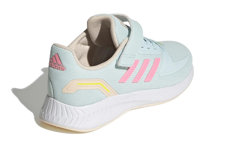 (GS) adidas Runfalcon 2.0 Little Kid 'Almost Blue Beam Pink' HR1398