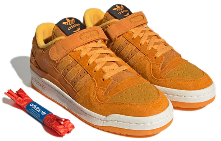 adidas originals Unisex Forum 84 Low Yellow Spicy Sneakers Orange GY8997