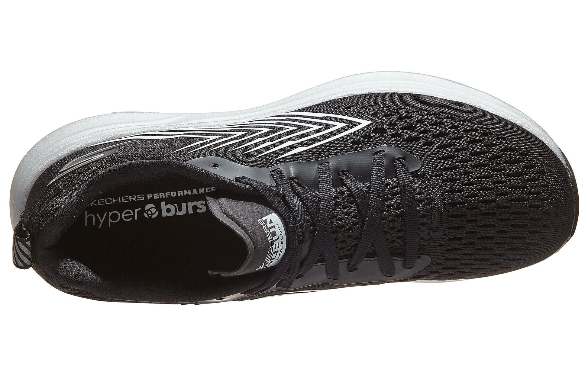 Skechers GO RUN Ride 8 Flow 'Black White' 220218-BKW