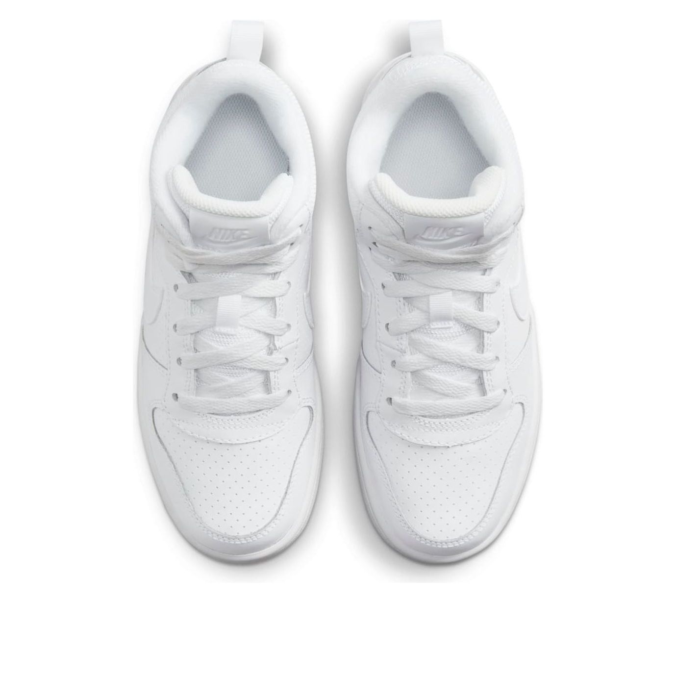 (GS) Nike Court Borough Mid 'Summit White Grey' 839977-100