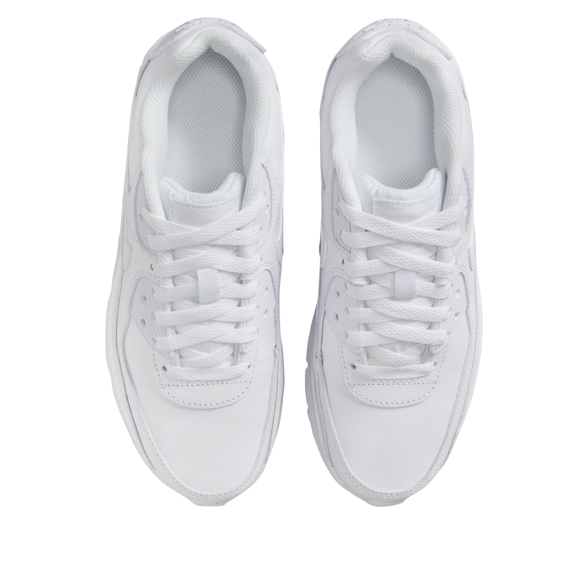 (GS) Nike Air Max 90 LTR 'White Metallic Silver' CD6864-133