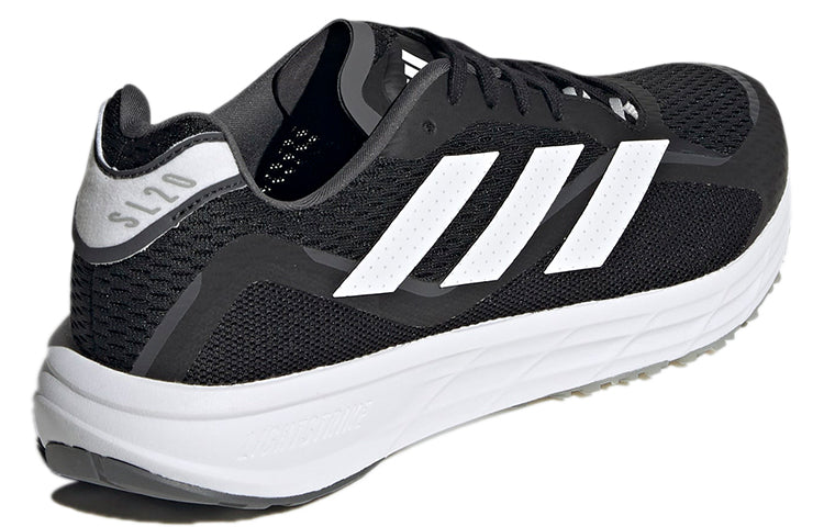 adidas SL20.3 Running Shoes 'Black / White' GY0558
