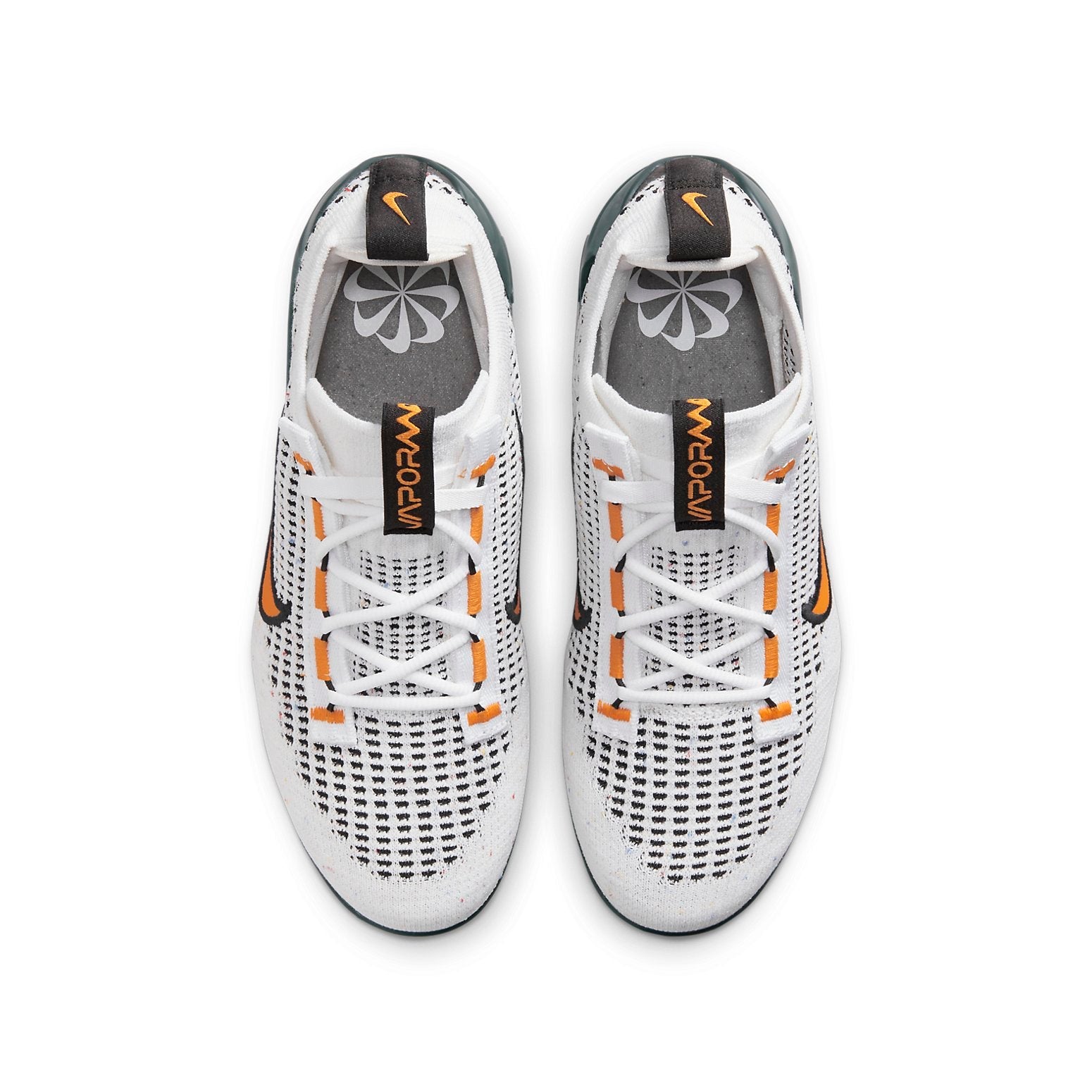 (GS) Nike Air VaporMax 2021 Flyknit 'White Kumquat' DB1550-104