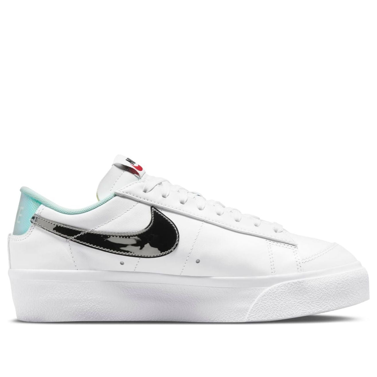 (WMNS) Nike Blazer Low Platform 'White Mint Foam' DQ7654-100