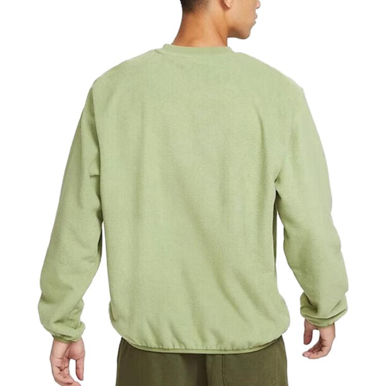 Nike NSW Fleece Logo Sweatshirt 'Green' DQ4889-334