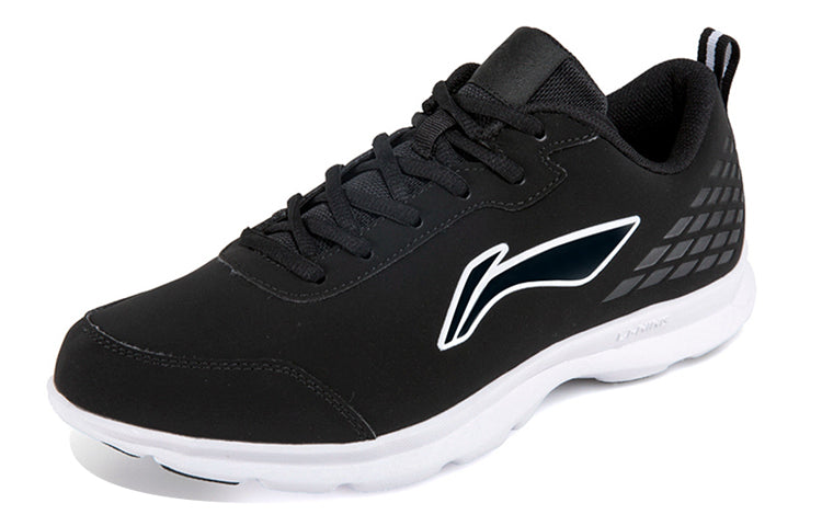 Li-Ning Running Shoes 'Black White' ARBN249-1