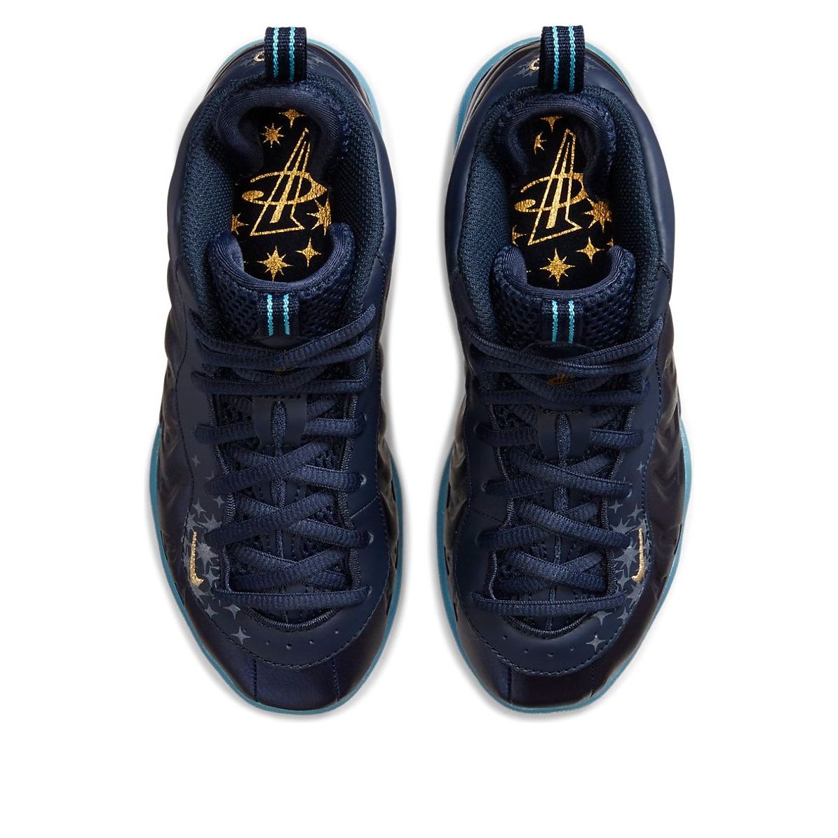 (PS) Nike Little Posite One 'Gold Stars' CZ6548-400