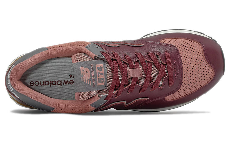 New Balance 574 Series Shock Absorption Wear-resistant Non-Slip Retro Sports Red ML574PX2