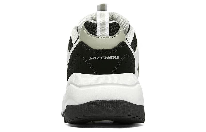 (WMNS) Skechers Arch Fit D'Lites 'White Black Beige' 8730066-WLGY