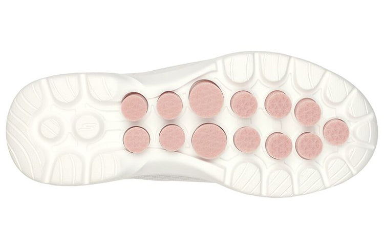 (WMNS) Skechers Go Walk 6 'Light Grey Pink' 124549-LGPK