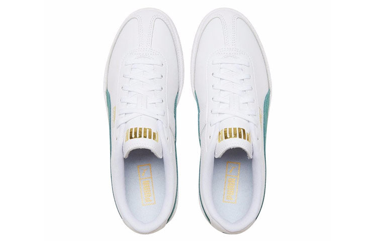 PUMA Oslo-City Casual Board Shoes White/Green 374976-04