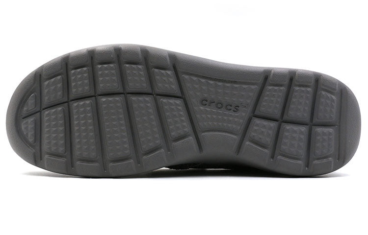 Crocs Outdoor Lightweight Breathable Cozy Athleisure Casual Sports Shoe Black Gray 'Black Grey' 203977-05M
