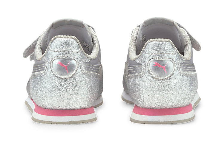 (PS) PUMA Cabana Racer Glitz Sports Silver 370985-08