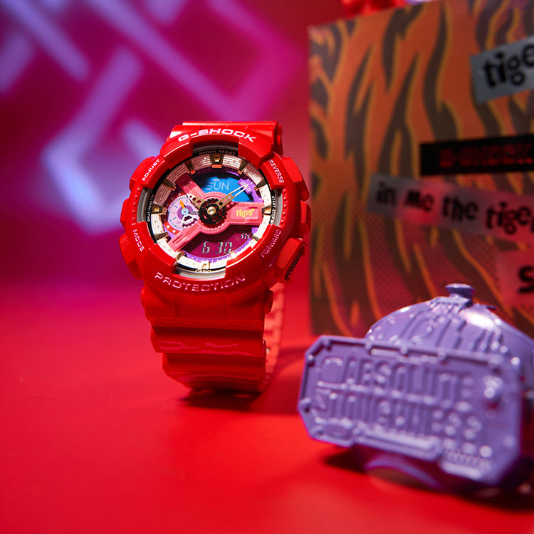 CASIO G-Shock Analog-Digital 'Red' GA-110CCA21-4PFC-PERSON