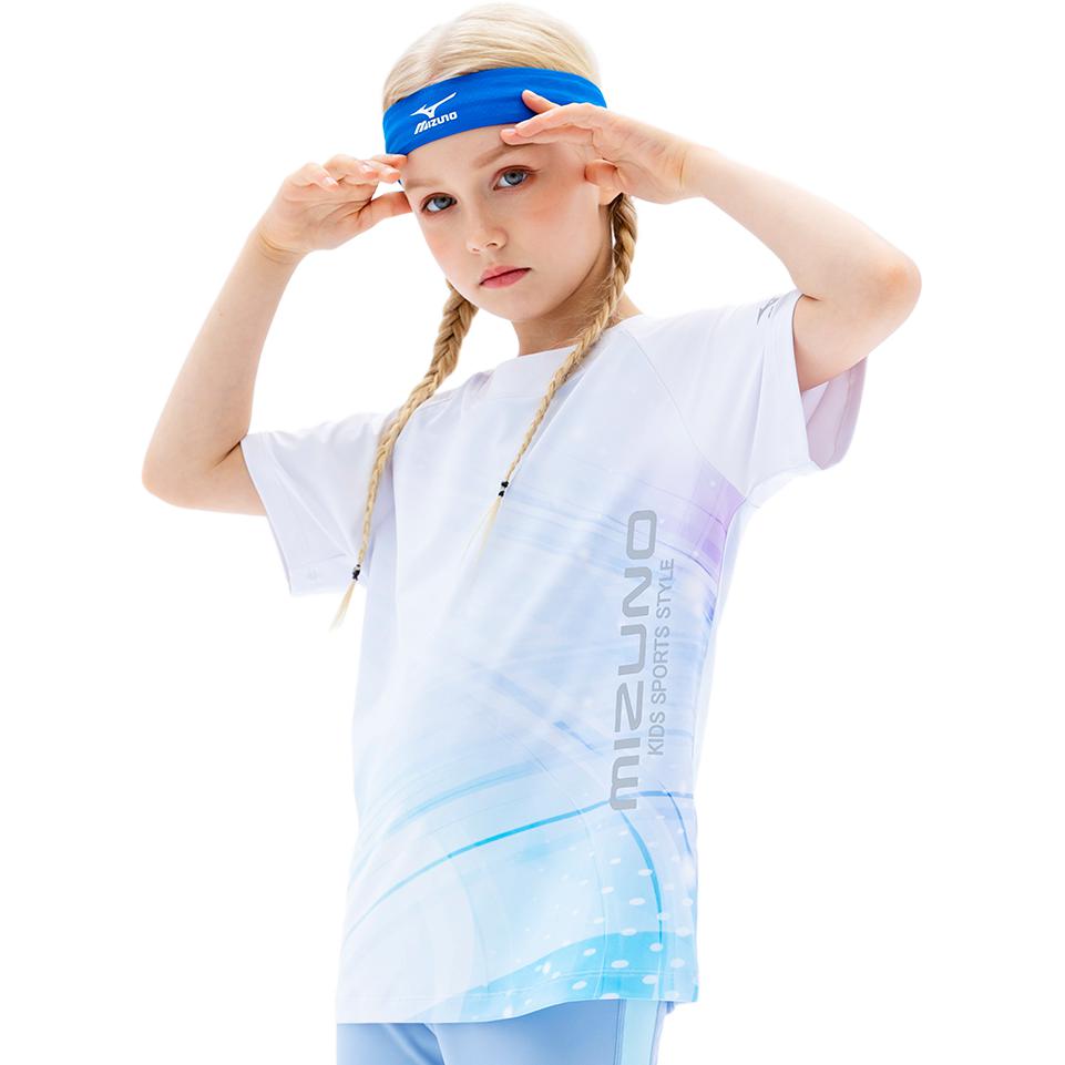 (GS) Mizuno Sportswear T-shirt 'White' T1105
