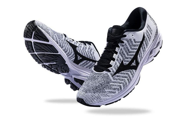 Mizuno Wave Rider Waveknit 3 'Black Grey' J1GC192951