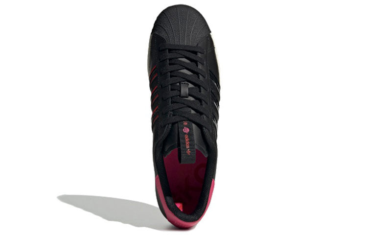 adidas originals Superstar Hong Kong Black Red FW3922