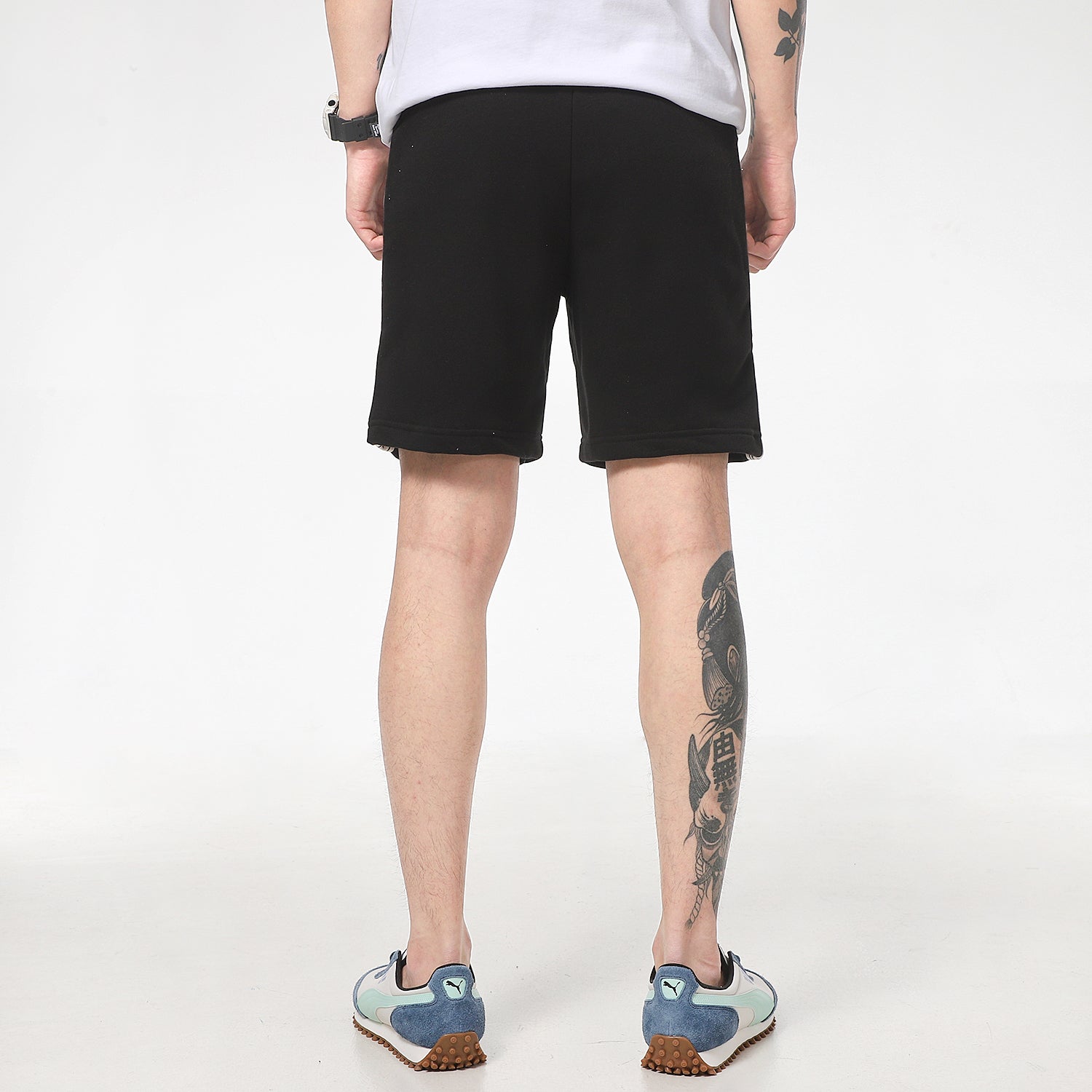 PUMA Rebel Sweat Shorts 'Black' 533192-01