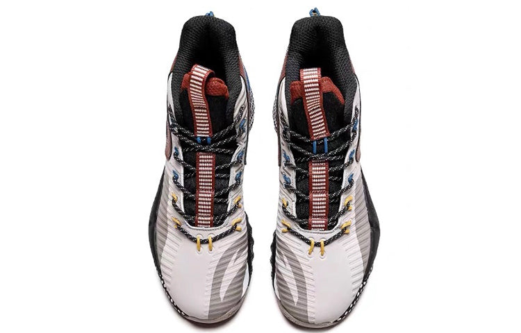 ANTA Quick Battle 3 'Grey Burgundy Blue' 11941606-8