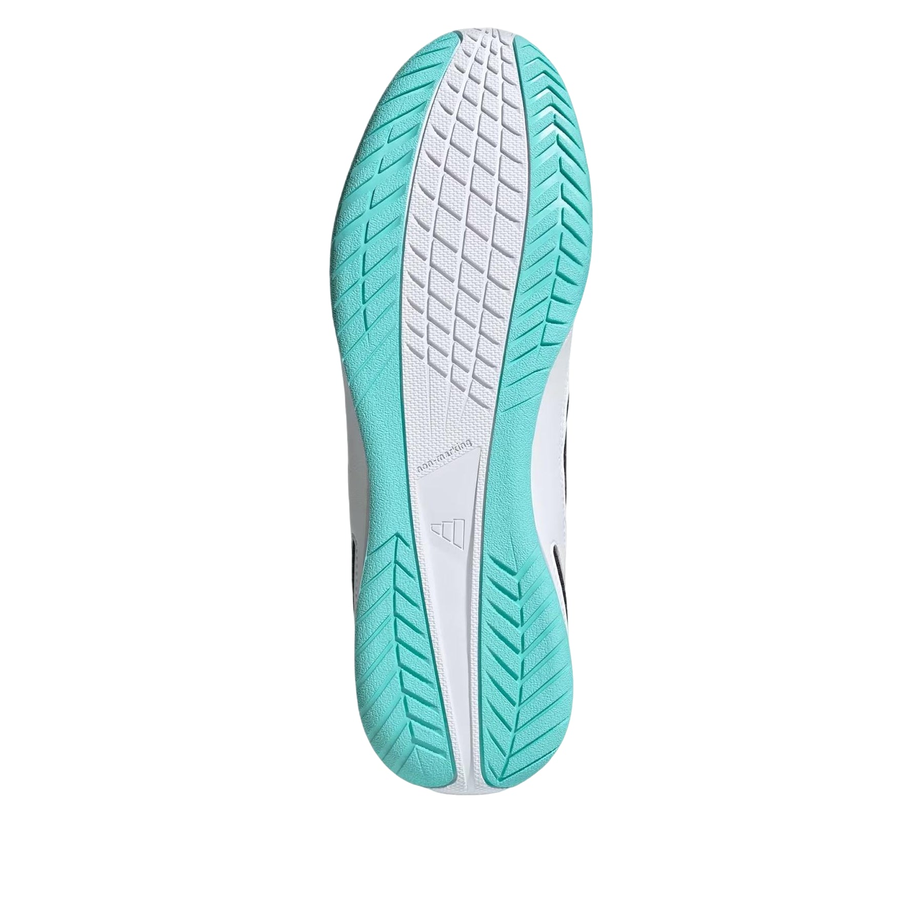 adidas Super Sala Competition 3 Indoor 'Cloud White Aurora Black Flash Aqua' JR5397