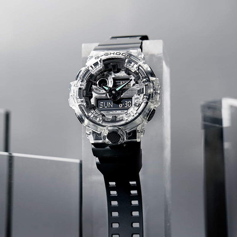 CASIO G-Shock Analog-Digital 'Transparent Black' GA-700SKC-1APR