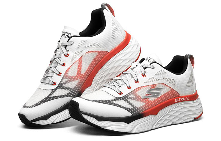 Skechers Max Cushioning Elite Low-Top Running Shoes White 220063-WHT