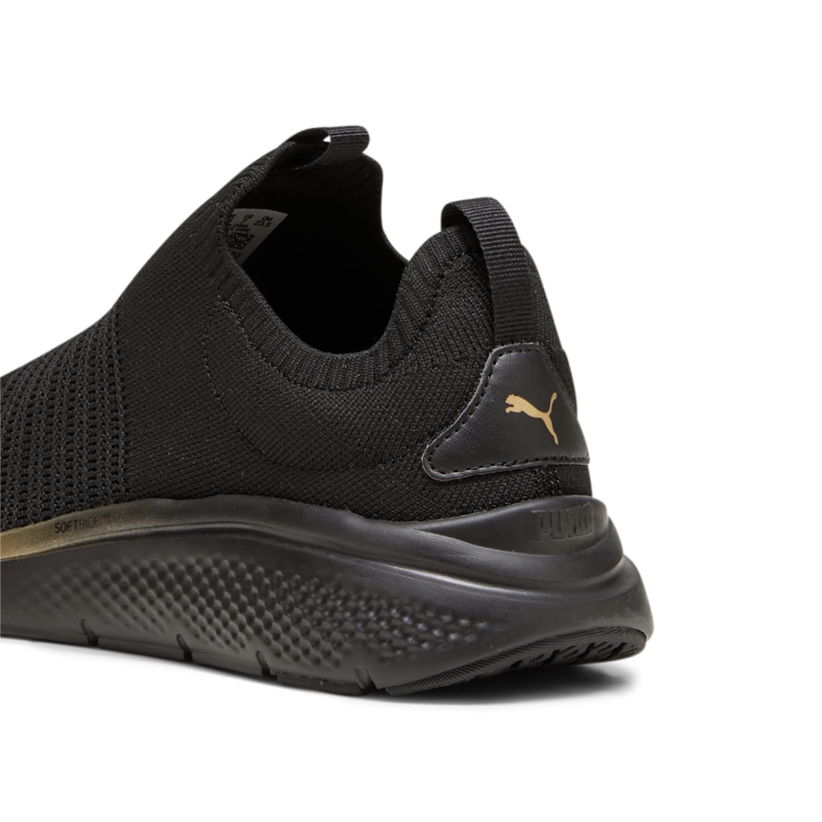 (WMNS) PUMA Softride Pro Echo Slip Metal Running Shoes 'Black' 378782-01