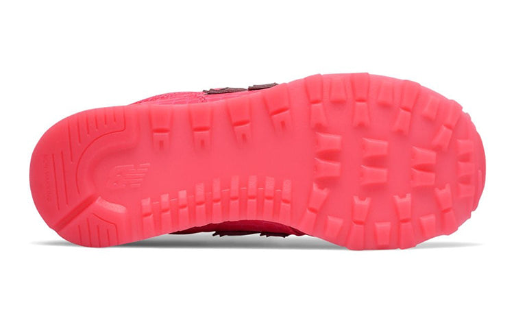 New Balance 574 K Shoes Pink/Red PC574S5