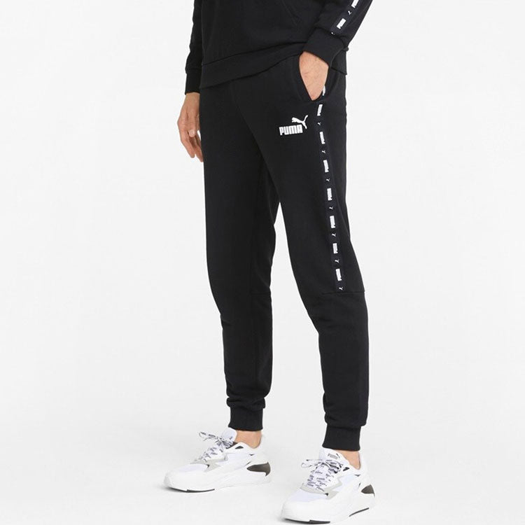 PUMA Ess+ Tape Sweatpants 'Black' 849535-01