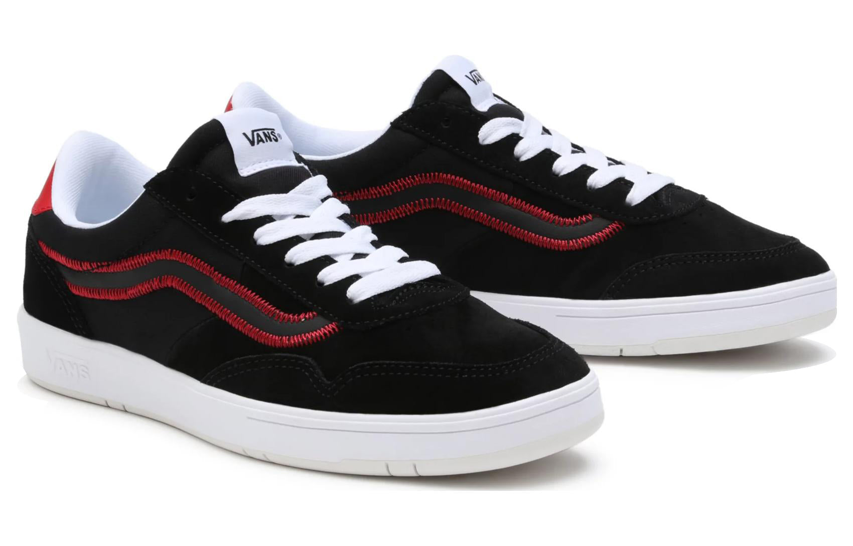 Vans Cruze Staple Too Comfycush 'Black Red' VN0A5KR5Y28