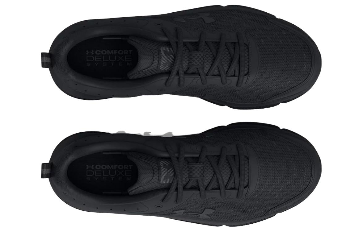 Under Armour Charged Assert 10 6E Wide 'Triple Black' 3026177-002