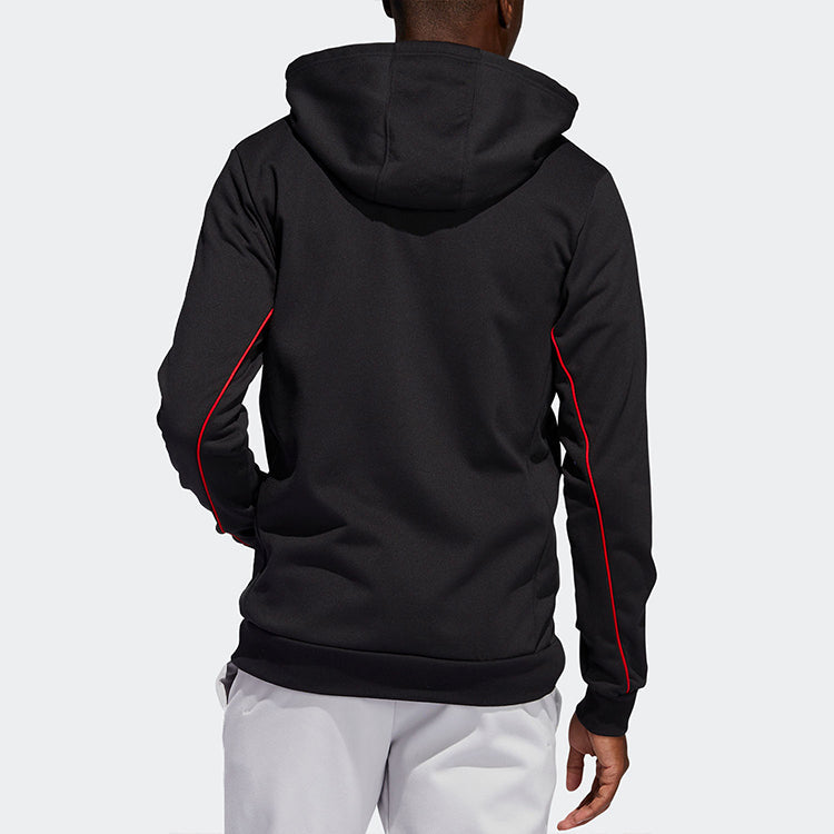 adidas CNY DAME FZ HD Basketball Sports Hooded Jacket Men Black FH7701