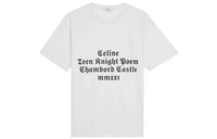 CELINE FW21 T Shirt Men's White
