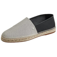HERMES Joven Espadrilles Men's Gray Black