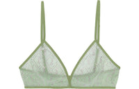 SAINT LAURENT Bra Women's Pale Pinkish Green