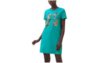 HERMES Short-Sleeved Dresses Women's Green