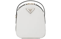 PRADA Cow Leather Backpack Women's White