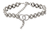 CHANEL Necklaces Women's Silver