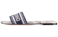 DIOR Slip Resistant Slide Slippers Women's White