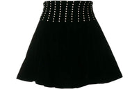 SAINT LAURENT Casual Short Skirts Women's Black
