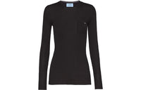 PRADA FW21 Slim Fit Sweater Women's Black