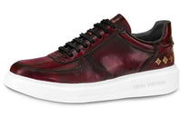 LOUIS VUITTON Beverly Hills Stylish Skateboarding Shoes Men's Red