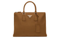 PRADA Saffiano Leather Tote Bag, Shopping Bag, Handbag Men's Cinnamon