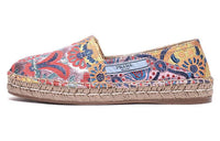 PRADA Fisherman Flat Shoes Women's Multicolor