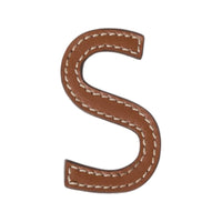 MIU MIU Leather Brooches Unisex Brown