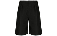 SAINT LAURENT Pleated Chino Bermuda Shorts
