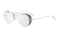 DIOR Metal Aviator Sunglasses Men's Silver