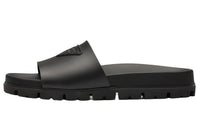 PRADA Rubber Slides Black Men's