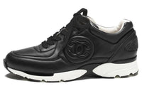 CHANEL Low-Top Casual Shoes Women's Black