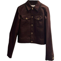 MIU MIU SS24 Jackets Coats Women's Umber